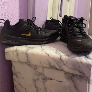 Black and Gold Nike Airmax